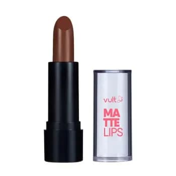Vult Batom Matte Lips Marrom Chocolate 3,8g