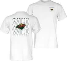 Camiseta NHL Oficial Branca Ondulada - P