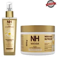 Óleo Extraordinário 100ml NEW HAIR + Máscara Extraordinário 300g NEW HAIR