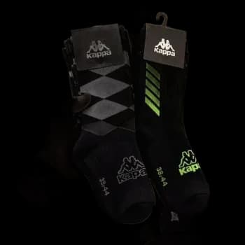 Meia Kappa Esportiva Next Corrida Poliamida Original