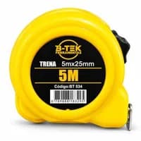 Trena Métrica 5m B-TEK com Trava BT 534