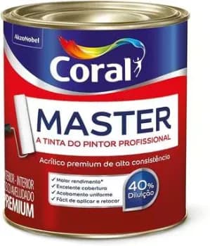 Master Branco 900ML - Coral