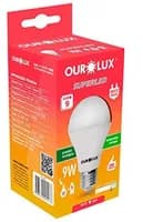 Lâmpada LED Bulbo OUROLUX Branca 9W Bivolt E27