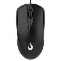 Mouse Rise Mode Office 1000 DPI 3 Botões Preto