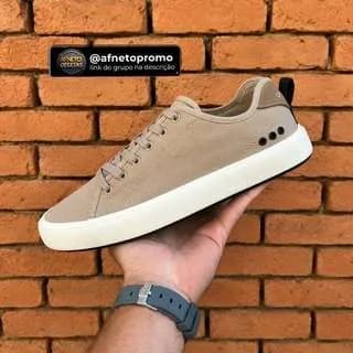 Tênis Masculino Drift Osklen Cáqui Liso 42 Br