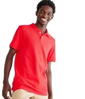 Camisa polo masculina AEROPOSTALE vermelho GG
