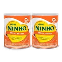 Kit 2 Ninho Zero Lactose Forti+ Lata 380g