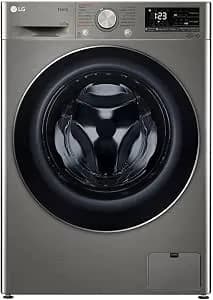LG VC4 Lava e Seca Inox Compacto 12kg/7kg 60x56x85cm com AI DD, Steam e Wi-Fi ThinQ, 110V, Digital, 1400 RPM, Frontal
