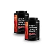 Kit 2x Whey Protein Concentrado 900g Sabor Beijinho Dux