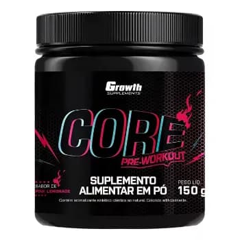 Pré-Treino Core Growth 150g Limonada Rosa
