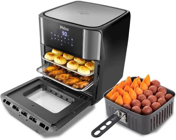 Fritadeira Philco Air Fryer Oven 12L PFR2200P - 127V