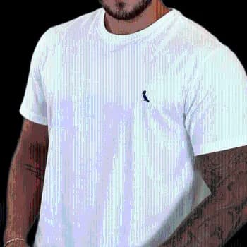 Camiseta Regular Vento Reserva Masculina Branco Liso M