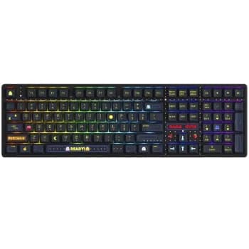 Teclado Gamer Mecânico Akko Pac-Man 5108S, RGB, ANSI, Switch Akko CS Crystal, Black ✨