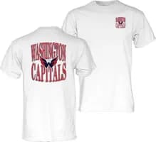 Camiseta NHL Oficial Branca Frente/Costas - GG