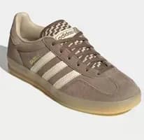 Tênis Adidas Originals Gazelle Indoor Feminino Marrom Branco