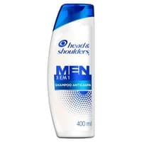 Shampoo Head & Shoulders Men 3 em 1 Anticaspa 400ml
