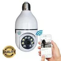 Câmera Segurança Panorâmica E27 Wifi Rastreio