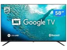 Smart TV 58 4K UHD Philips Wi-Fi Bluetooth