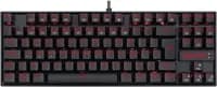 Teclado Gamer Redragon Kumara Red Mecânico Abnt2 Switch Outemu Brown K552-2 Pt-brown, Unico