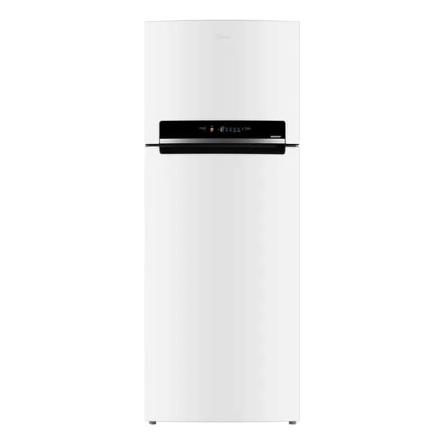 Geladeira Frost Free Duplex 491L Inverter Cor Inox Midea