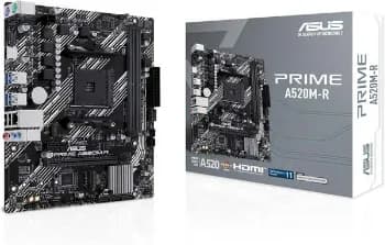 Asus PRIME A520M-R Placa Mãe AM4 DDR4 HDMI M.2 USB 3.2