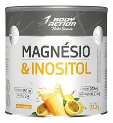Magnésio Inositol 210g Body Action - Relaxamento Zero Açúcar