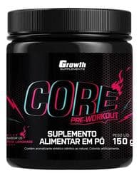 Pré Treino Core 150g Growth Supplements Limonada Rosa