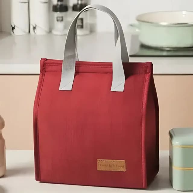 Bolsa Térmica 8 Litros Fitness Marmita Almoço Lanche Bebidas