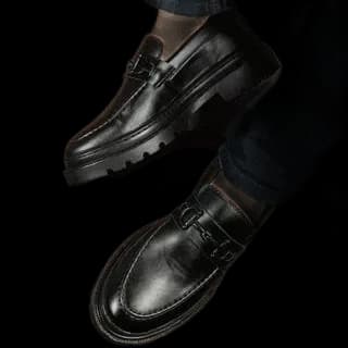 Sapato Social Masculino Mocassim Adulto Tratorado Moderno