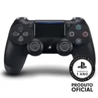 Controle Sony Dualshock 4 PS4, PC Sem Fio Preto Original