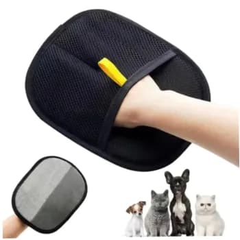 Removedor de pelos de pet;luvas para remoção de pelos com eletricidade estática;escova dupla face;remoçao pelos do sofá