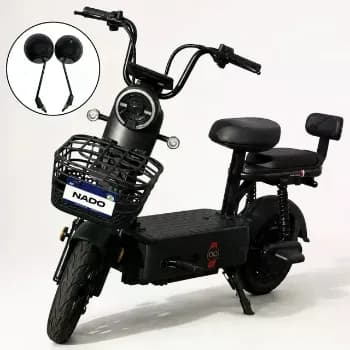 Bicicleta Elétrica Scooter C2 1000w 32km/h Bateria Lítio Removível 48v 24ah 60km Alarme