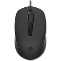 Mouse USB HP 150, Ergonômico, 1600 DPI, Preto