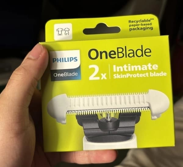 Philips OneBlade Lâmina de Reposição SkinProtect para Áreas Íntimas 1 Un
