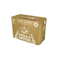 Cerveja Stella Artois Pure Gold Lata 350ml 8un