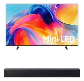 Samsung Smart Tv 50  Mini Led 4k M75h + Soundbar Hw-b400f