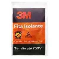 Fita Isolante 3M 18mmx5m Preta