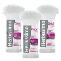 Kit 3 Desodorante Twist Herbíssimo Clinical Rosa