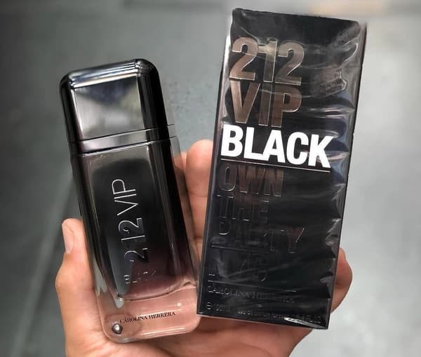 212 Vip Black Carolina Herrera - Perfume Masculino Eau de Parfum - 100Ml, Carolina Herrera, 100