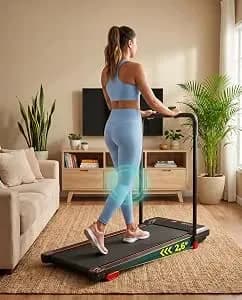 Esteira Ergométrica Elétrica Dobrável Bivolt 110/220v 150 Kg Treino Casa