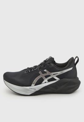 Tênis Masculino Asics Novablast 5 Platinum Preto