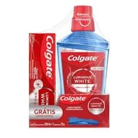 Kit Colgate Luminous: Enxaguante 500ml + Creme Dental 70g