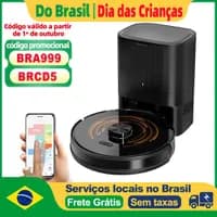 Aspirador Robô ABIR K30 6500PA com Limpador