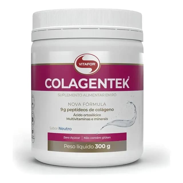 Colágeno Colagentek Neutro 300g Vitafor