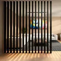 Divisor Ambiente Brise WPC 2,90m Preto