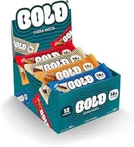Bold Barra De Proteína Caixa Mista (12 Unid) 40g Com 14g De Proteína