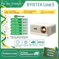 Projetor BYINTEK 4K 1080P 1500 Lumens Android