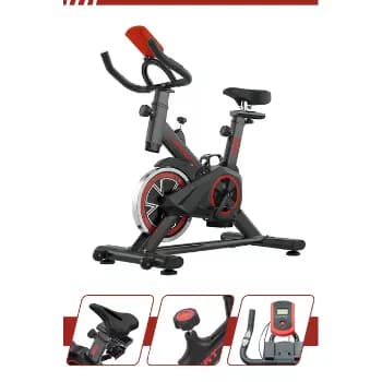 Bicicleta Ergométrica Spinning Redfin X11-RDF-AL com Roda de Inércia de 6kg e Display LCD