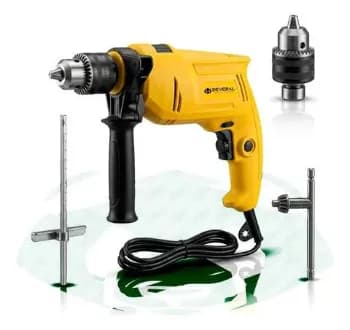 Furadeira De Impacto Profissional 1/2 Pol 13mm 750w Tbf750 Função Reversa Controle De Velocidade Several