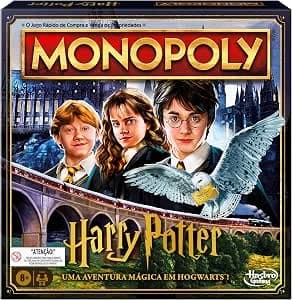 Hasbro Games, Jogo de Tabuleiro, Monopoly Harry Potter - Jogo para Crianças, 2 a 6 Jogadores - A partir de 8 Anos